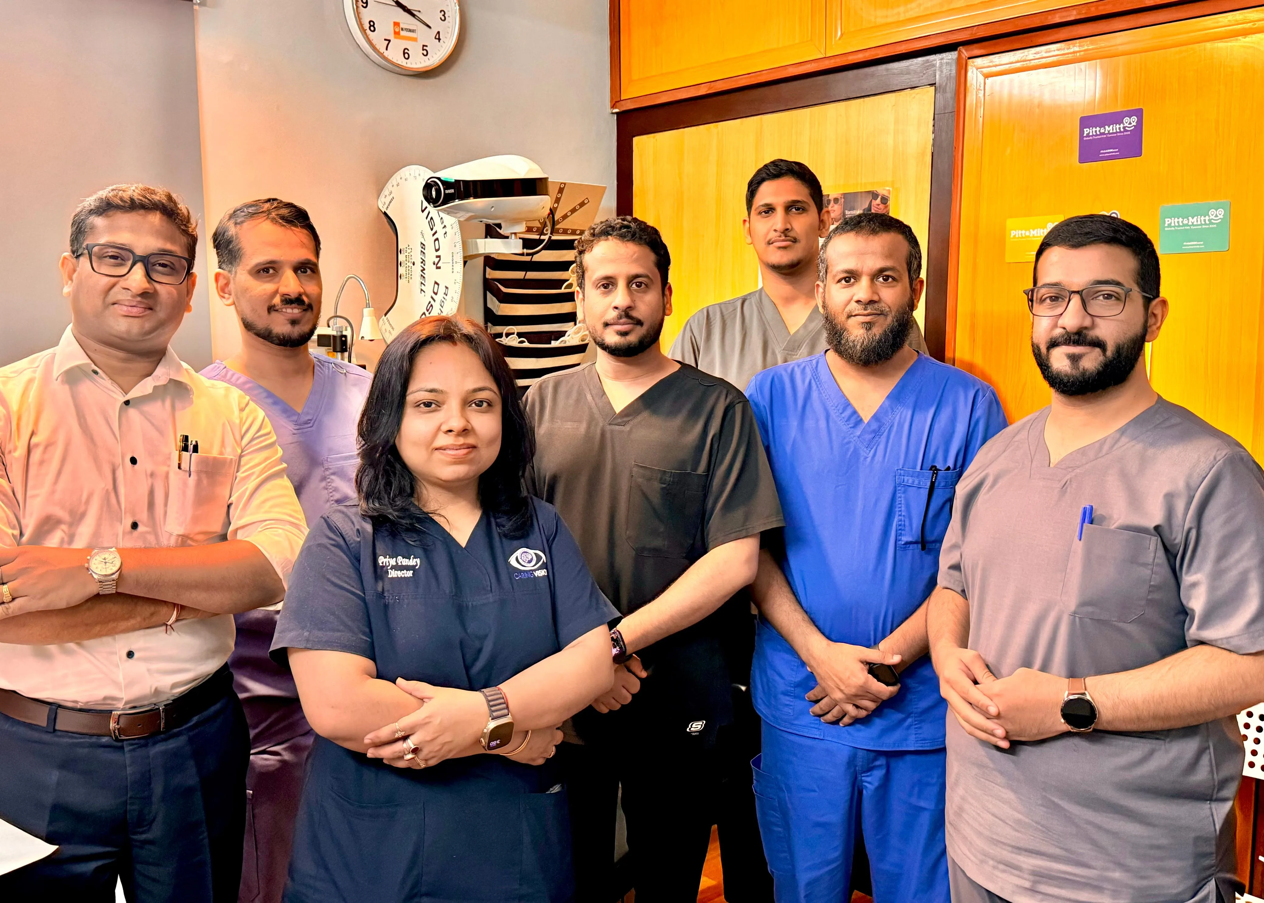 International batch of optometrists from Saudi Arabia training at Vision Therapy Institute